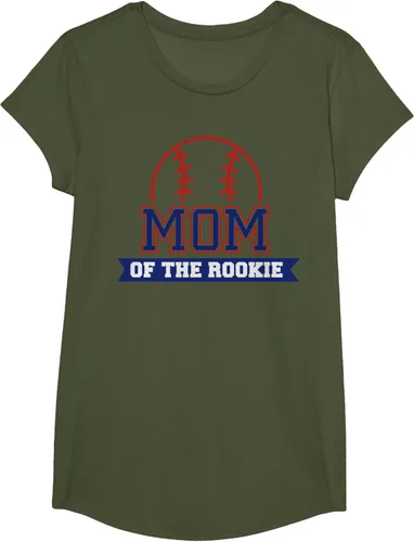 Vista 85 de Mom of Rookie - Camiseta de béisbol para primer cumpleaños, Blanco