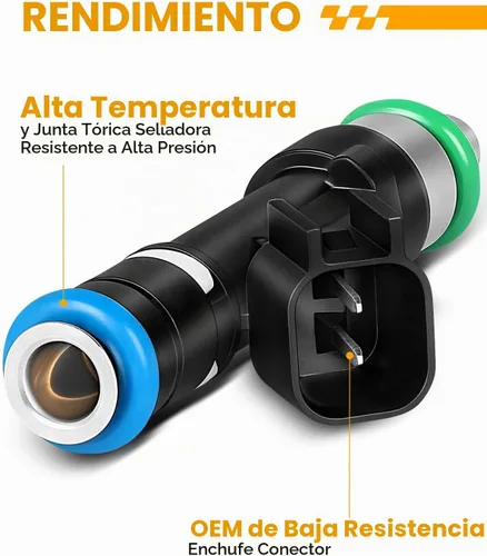 Vista 3 de 0280158162 Inyectores de combustible de 2.5L para: Ford Escape 2009 2010 Fusion 2010-2020 Transit Connect, Lincoln MKZ, Mazda Tribute, Mercury