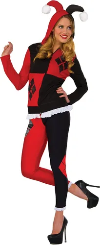 Vista 2 de DC Comics disfraz separados Abrigo con capucha M L Harley Quinn
