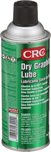 Vista 2 de CRC Lubricante de grafito seco 03094 - 10 Wt. Oz, lubricante de película seca