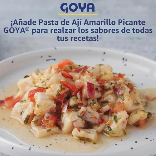 Vista 6 de Pasta de pimiento amarillo picante Goya de 7,5 onzas, ají amarillo