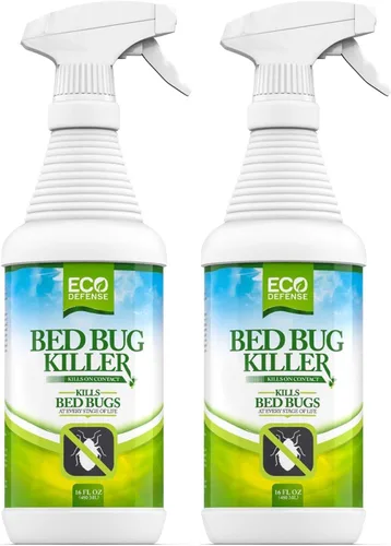 Vista 7 de Eco Defense - Spray contra chinches de tamaño de viaje - Aprobado por TSA 85 ml – Artículos esenciales de viaje para hotel, crucero, vacaciones
