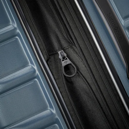 Vista 7 de Samsonite Omni 2 - Equipaje expandible con ruedas giratorias Azul Pizarra Omni 2 - Equipaje extensible rígido con spinners