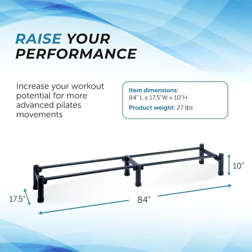 Vista 4 de AeroPilates Reformer Stand - Accesorios complementarios de pilates para reformadores de AeroPilates - Entrenamiento de pilates para entrenamiento