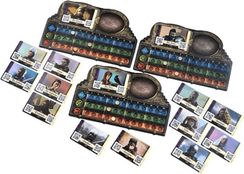 Vista 7 de Juego de mesa Destinies narración inmersiva y aventura para entusiastas de la mesa, mayores de 14 años, 1-3 jugadores, 120-150 minutos de tiempo