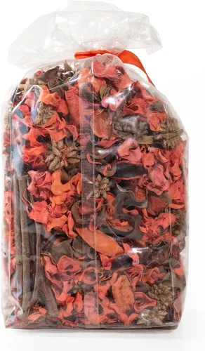 Vista 2 de Bolsa de popurrí con fragancia para decoración del hogar, florero y cuenco de pétalos florales (naranja)