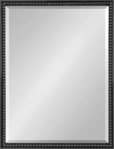 Vista 8 de Kate and Laurel Makenna - Espejo de pared rectangular tradicional adornado, 18 x 24 pulgadas, negro, espejo de tocador rectangular vintage