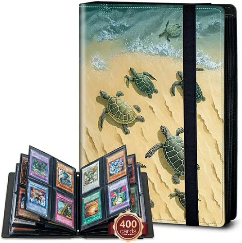 Vista 54 de Rossy Carpeta de tarjetas con 4 bolsillos, carpeta de tarjetas intercambiables, álbum de colección de tarjetas, para 160 tarjetas, carpeta