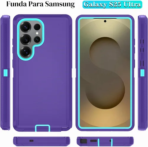 Vista 7 de ONOLA Funda para Samsung Galaxy S25 Ultra con protector de pantalla HD [no compatible con S25 / S25 Plus], funda para teléfono Samsung S25 Ultra
