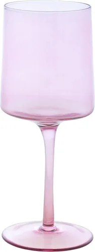 Vista 5 de Karma Juego de cuatro copas de vino de mediados de siglo ámbar