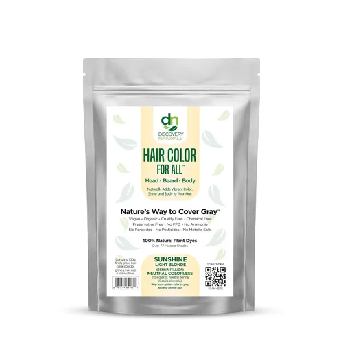Vista 13 de Tintura para el cabello y las cejas Henna Maiden: 100 % natural y sin químicos