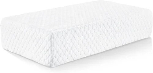 Vista 12 de Almohada de espuma viscoelástica con forma de cubo para dormir de lado, almohadas cuadradas para aliviar el dolor de cuello y hombros, almohada