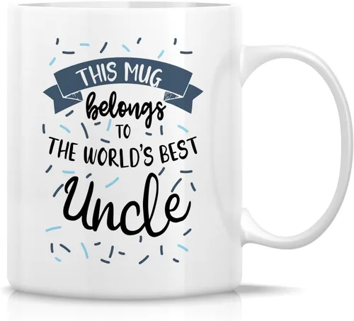 Vista 7 de Retreez Taza divertida – Leveled Up To Uncle Gamer - Tazas de café de cerámica de 11 onzas – Divertido, sarcasmo, sarcástico, inspirador, noticias