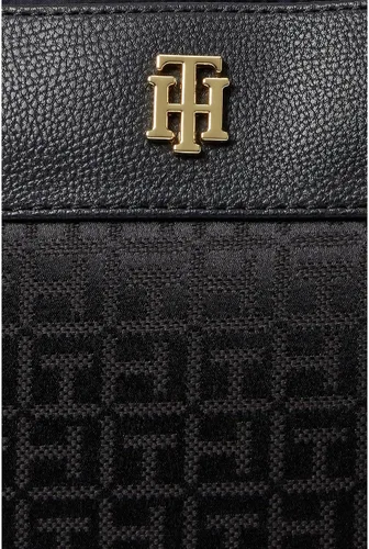 Vista 4 de Tommy Hilfiger Camilla II - Bolso convertible con monograma cuadrado jacquard