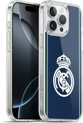 Vista 11 de Head Case Designs Funda de gel con licencia oficial del Real Madrid CF azul [protección de grado militar] compatible con Apple iPhone 7 Plus/iPhone
