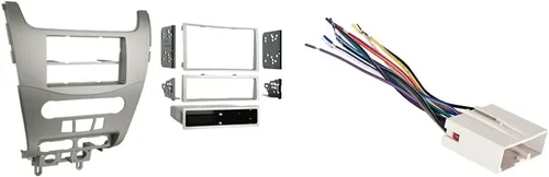 Vista 2 de Metra Electronics 99-5816 Kit de instalación DIN simple o doble para Ford Focus 2008-2009, negro