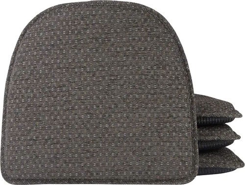 Vista 95 de Klear Vu Raindrop The Gripper - Cojines antideslizantes para silla, suaves y cómodos, almohadillas para asiento, almohadón para cocina, comedor u