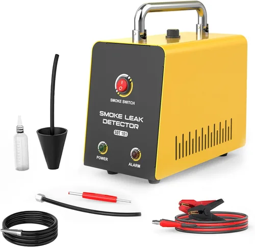 Vista 12 de Detector de Fugas de Humo SDT50, Máquina de Humo Automotriz EVAP, Detector de Fugas de Combustible, Probador de Humo para Coches, Detector de Fugas