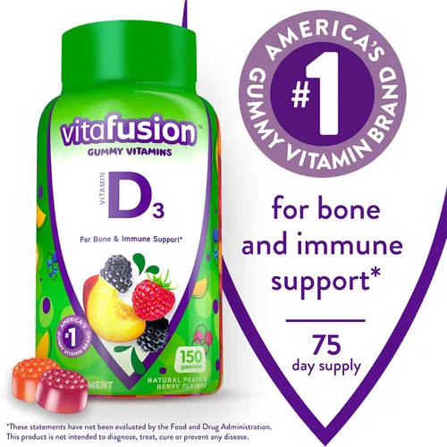 Vista 6 de Viactiv Suplemento de calcio + vitamina D3 masticables suaves, caramelo, 60 masticables - Suplemento dietético de calcio y Vitafusion Vitamina D3