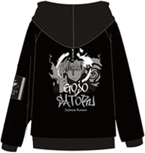 Vista 5 de BICOPU Anime Jujutsu - Sudadera con capucha para hombres y mujeres, chaqueta con capucha Fushiguro Megumi Cosplay Satoru Sudaderas