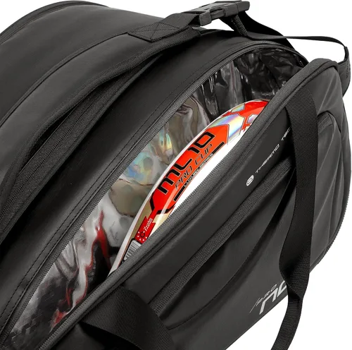 Vista 6 de NOX Padel Bag PRO SERIES Thermal ThermoTech Compartment Large Capacity for 5 Rackets & Ventilated Shoe Pocket Ergonomic Design with Backpack