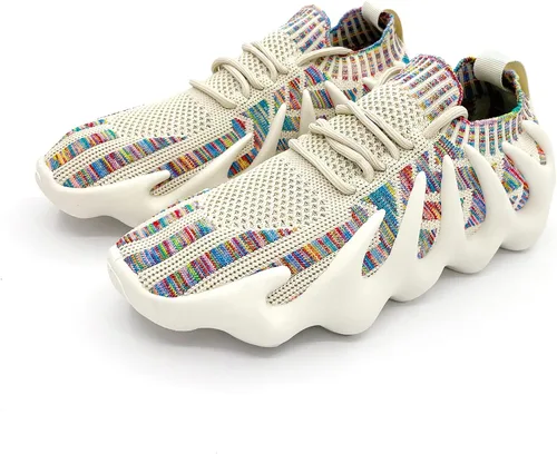 Vista 2 de MASHALRADI Mens Fashion 450 Road Running Shoes Foam Hypesoft Gym Shoes Sneakers Womens Running Shoes Knitted Breathable Trainer Shoes Non-Slip Shoes1
