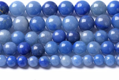 Vista 17 de Cuentas sueltas de jade de angelita verde de 4 mm, 86 piezas, piedra natural de aguacate para hacer joyas, pulsera DIY Jade Aguacate