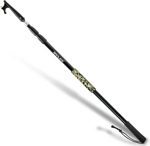Vista 11 de SANLIKE Telescopic Fiberglass Boat Hook with Non-Slip Hand Grips for Docking