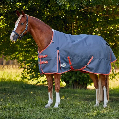 Vista 2 de WeatherBeeta ComFiTec Essential Plus Cuello estándar mediano, gris/naranja/azul, 48 pulgadas gris/anaranjado/azul