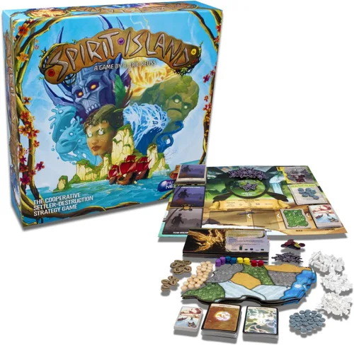 Vista 3 de Greater Than Games Spirit Island: Juego base Juego de mesa de estrategia cooperativa 1 a 4 jugadores 90+ minutos A partir de 14 años