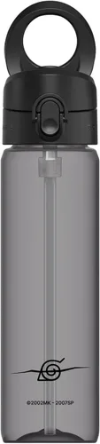 Vista 13 de RhinoShield AquaStand - Botella magnética de 27 onzas, botella de agua de Tritan con tapa con popote, botella deportiva con mango compatible