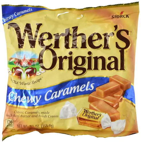 Vista 47 de Werther's Original - Golosinas duras rellenas de manzana caramelizada, 5.5 oz, paquete de 2