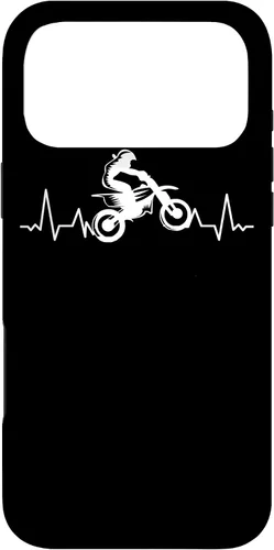 Vista 22 de Motocross Motorcyclist Dirtbike Pitbike Motorcyclist Case for iPhone 17
