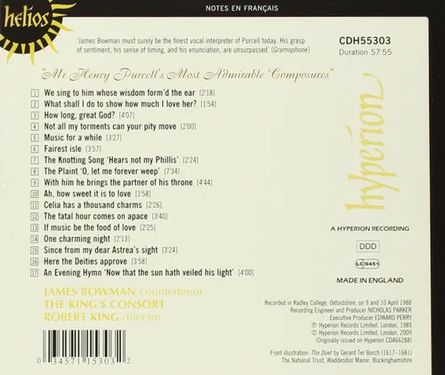 Vista 2 de Purcell's Most Admirable Composures