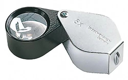 Vista 4 de Eschenbach Lupa plegable aplanática 1176-6, aumento 6x, 24 dioptrías, diámetro de lente de 0.906 in