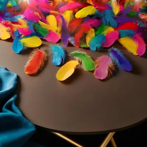 Vista 3 de Fun Express Kit de modelo surtido de plumas (600 piezas)