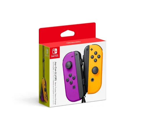 Vista 4 de Nintendo Joy-Con (L) - Neon Blue Switch