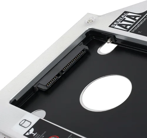 Vista 4 de Bandeja de adaptador universal SATA para Dell HP Lenovo ThinkPad ACER Gateway ASUS Sony Samsung MSI Laptop