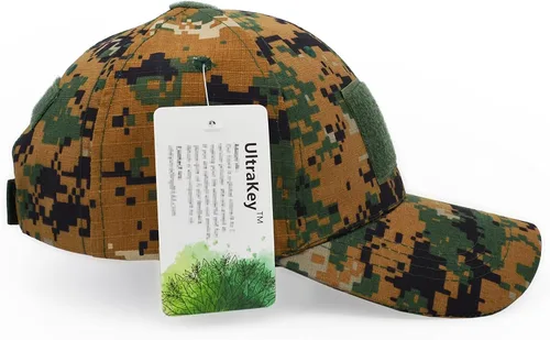 Vista 20 de UltraKey Casquillo táctico militar del operador, gorra de béisbol al aire libre del camuflaje de la caza del sombrero