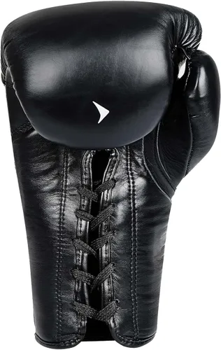 Vista 3 de Vali Lancer - Guantes de boxeo y MMA de cuero con cordones para profesionales