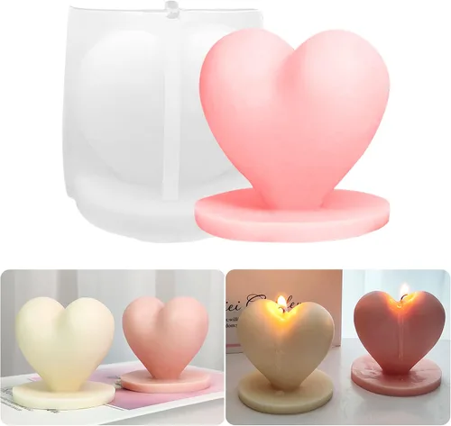 Vista 8 de Moldes de silicona para velas cruzadas, molde de fundición de resina para hacer velas religiosas, yeso de arcilla polimérica