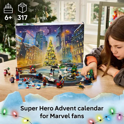 Vista 2 de LEGO Marvel Calendario de Adviento 2026 76340
