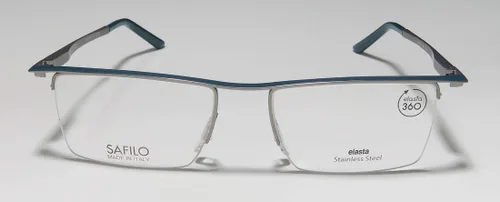 Vista 3 de Safilo 1071 Elasta - Bisagras de resorte de media llanta para hombre y mujer