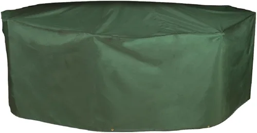 Vista 8 de Bosmere Funda ovalada/rectangular para mesa y sillas, 126 pulgadas de largo x 75 pulgadas de ancho x 37 pulgadas de alto Verde