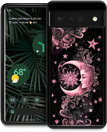 Vista 268 de Compatible con Google Pixel 4A 5G Mobile Case Creative Acrylic Back Panel Silicona Edge Case Slim Protección Especialmente para Google Pixel 4A 5G