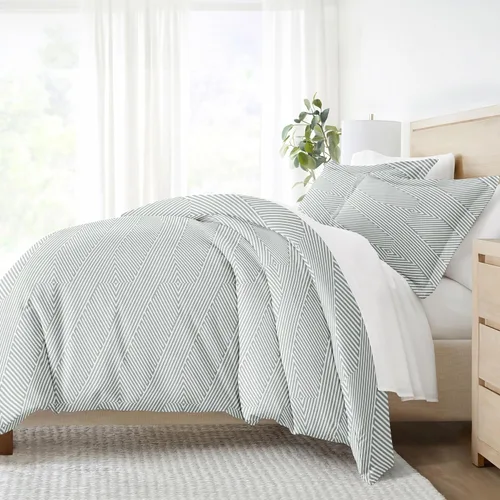 Vista 45 de Linen Market Funda de edredón individual para cama individual – Experimenta una comodidad similar a un hotel con una suavidad inigualable