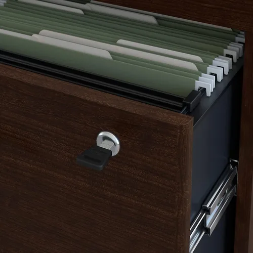 Vista 4 de Bush Business Furniture Archivador lateral Serie C en color cereza moca
