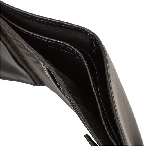 Vista 5 de Tommy Hilfiger Mens Th Horizon Ns Trifold Travel Accessories Bi-Fold Wallet - Black One Size black
