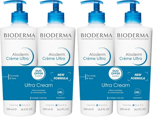 Vista 10 de Bioderma Atoderm Crema Ultra, Hidratante Corporal para Piel Normal a Seca Sensible