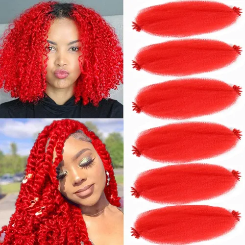 Vista 31 de Trenzas Afro Twist de 12 pulgadas - Cabello trenzado al crochet estilo Afro (12 pulgadas (Paquete de 3), 30#)